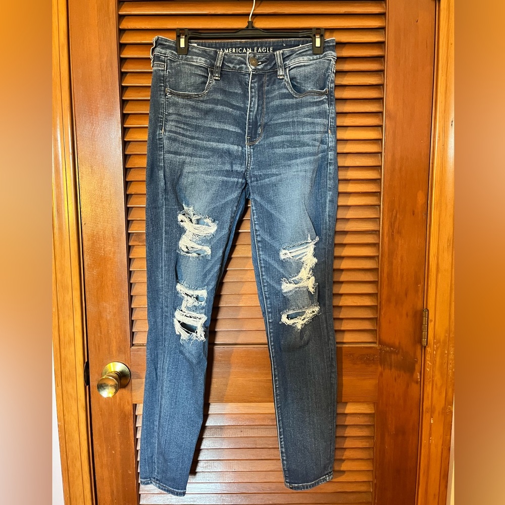American Eagle's next level stretch jeggings Size 12